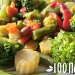 брокколи тушеная с овощами