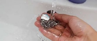 How can you clean the energy of a silver chain?