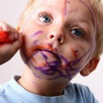 How to wash a felt-tip pen from the skin of a child’s hands and face