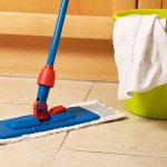 How to clean stubborn dirt from floor tiles