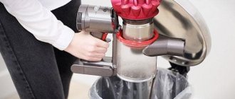 Cleaning your Dyson vacuum cleaner after cleaning?