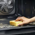 What is a catalytic type of oven cleaning?