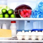 Storing food in the refrigerator