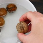 How to quickly peel and peel a walnut