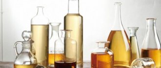How to get 9% vinegar from 70% acetic acid: table