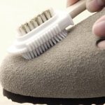 How to use a brush for suede and nubuck