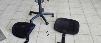 Как самостоятельно разобрать офисное кресло (инструкция с видео)