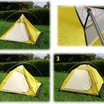 How to assemble a tent - Diagram