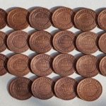 Copper coins of Nicholas 2