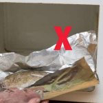 Is it possible to heat food in foil in the microwave?