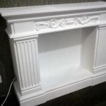 Fake fireplace with excellent style finishing
