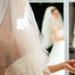 bride in a wedding veil