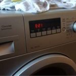 Error F21 Bosch washing machine