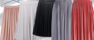 Detailed rules for ironing pleated skirts and ruffles made from different materials