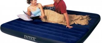 Rules for the care and operation of an air mattress