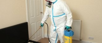 Disinfect the apartment