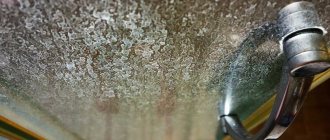 PREVENTION OF LIME SCALE DEPOSITION ON THE GLASS OF A SHOWER CABIN