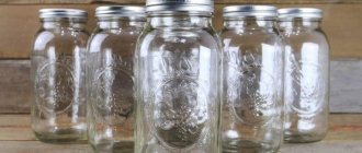 empty glass jars