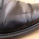Over time, scratches and scuffs appear on shoes