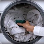 Washing sheets in a washing machine