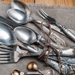 Cupronickel silver cutlery looks like silverware; they also quickly oxidize and darken
