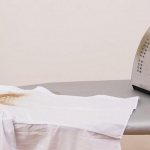 Removing shiny marks from ironing from cotton fabric, jeans: products, recipes