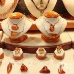 Amber jewelry always attracts attention