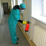 Log of disinfectant treatment of premises
